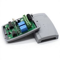 Module de relais de porte de garage à commande radio sans fil 12-24V, récepteur 2 canaux 433MHz, code fixe/rolling