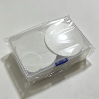 Cercle de papier comestible YY blanc et rose 3.8 5 8cm pour la fabrication de fleurs de gâteau, outil de décoration, décoration de mariage, papier azyme comestible