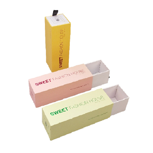 Bán buôn cao cấp Macaron bao bì hộp tùy chỉnh ngăn kéo hộp quà tặng với Matt cán chống thấm nước và vật liệu tái chế - Product Image 2