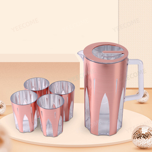 Yjm1881 Công suất nhà máy bán buôn yeecome thương hiệu vượt thời gian bình <span class=keywords><strong>5</strong></span> cái trà Jug lớn 2.5L nhựa Jug - Product Image 2