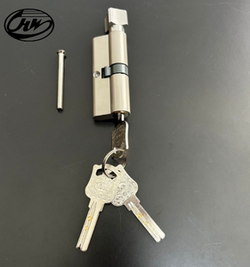 Interior Bedroom <strong>Door</strong> <strong>Lock</strong> Core <strong>Small</strong> 70mm Single Open Zinc Shell Copper Core 3 Keys Cylindrical <strong>Lock</strong> - Product Image 6