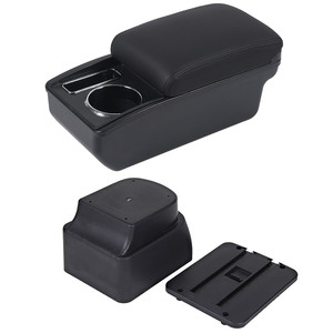 Reposabrazos ABS con USB y Portavasos para <span class=keywords><strong>Mazda</strong></span> 2 <span class=keywords><strong>Hatchback</strong></span> 2008-2013 - Product Image 1