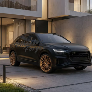 Jantes en alliage forgé personnalisées de 18, 19, 20 et 21 pouces, 5x112, bronze, pour <span class=keywords><strong>Audi</strong></span> <span class=keywords><strong>A3</strong></span> A4 A6 A7 A8 Q5 S5, jantes sport performance - Product Image 2