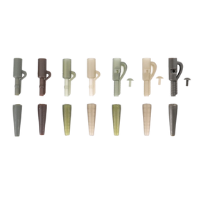 Hirisi pêche à la <span class=keywords><strong>carpe</strong></span> sécurité <span class=keywords><strong>plomb</strong></span> Clips et queue en caoutchouc pour plates-formes de pêche à la <span class=keywords><strong>carpe</strong></span> M12 accessoires de pêche à la <span class=keywords><strong>carpe</strong></span> 12 ensembles par paquet - Product Image 1