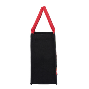 Sac fourre-tout en toile personnalisé de Noël, de haute qualité, robuste, avec poignée solide et logo brodé - Product Image 4