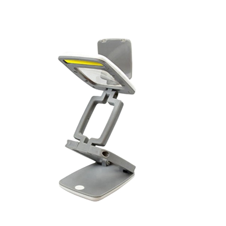 Портативная Складная Настольная Светодиодная лампа для путешествий и увеличительное стекло