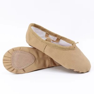 Gran oferta <span class=keywords><strong>de</strong></span> zapatos <span class=keywords><strong>de</strong></span> <span class=keywords><strong>Ballet</strong></span> para mujer, <span class=keywords><strong>zapatillas</strong></span> <span class=keywords><strong>de</strong></span> <span class=keywords><strong>Ballet</strong></span> para niños y adultos, suela blanda, zapatos <span class=keywords><strong>de</strong></span> entrenamiento <span class=keywords><strong>de</strong></span> baile <span class=keywords><strong>de</strong></span> lona profesional para <span class=keywords><strong>Ballet</strong></span> - Product Image 1