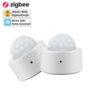 2 trong 1 ZigBee Mini PIR Motion <span class=keywords><strong>Detector</strong></span> + BRIGHT Lux Ánh sáng thụ động hồng ngoại an ninh báo động chống trộm cảm biến - Product Image 1