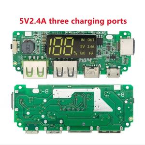 Module de batterie externe à charge rapide 2.4A, carte d'alimentation mobile double USB 2.1A, amplificateur de tension 5V pour batterie lithium 18650 - Product Image 3