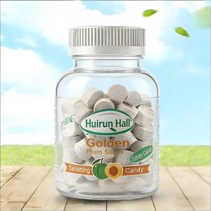 Venta Directa de Fábrica, Tabletas Jinmei con Sabor a Ciruela, Vitaminas <span class=keywords><strong>C</strong></span> en Tabletas Comprimidas, Dulces Ácidos y Dulces, Satisfacen las Ganas de Comer - Product Image 1