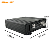 Amplificateur de voiture de classe d de style brésilien 4CH à gamme complète avec amplificateur de voiture Rms 500W X4 pour audio de voiture