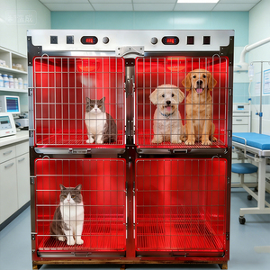 Lámpara de Fisioterapia Infrarroja Osum para Perros y Gatos con LED de Alta Eficiencia y Alimentación por CC para Uso en Hospitales Veterinarios y UCI - Product Image 1