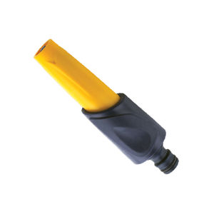 Lanza ajustable de 20,5 cm para herramientas de limpieza de piscinas con boquilla amarilla y conector negro - Product Image 1