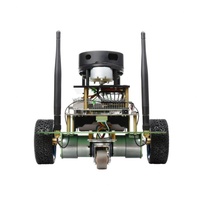Kit IA ROS JetBot Version Professionnelle B avec Deux Contrôleurs, Robot de Cartographie Lidar, Traitement Visuel, Carte Jetson Nano B01
