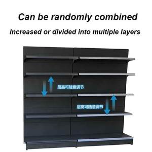 Estante de exhibición de supermercado para productos para uso en tienda Bebidas Cerveza Necesidades diarias Estante de exhibición de champú - Product Image 2