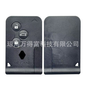 Coque de clé à distance pour Megane 2 Landscape 2 Clario 2003-2008, ABS noir, LN-E-megana-shell - Product Image 5