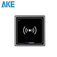 Lector RFID de Largo Alcance AKE ODM, Control de Acceso para Estacionamientos, Escáner de Códigos de Barras 2D, Lector de Códigos QR, Lector de Tarjetas NFC, ABS