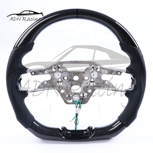Volante calentado de fibra de carbono negro genuino para Ford Mustang S650 2024 2025 2026 - Product Image 3