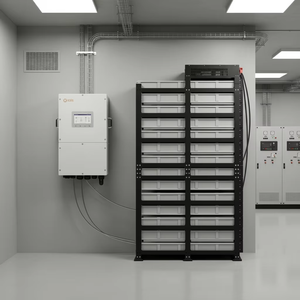 ระบบกักเก็บพลังงานเชิงพาณิชย์ 50kWh 100kWh แบตเตอรี่แรงดันสูง BYD Blade Battery อุตสาหกรรม LiFePO4 ระบบ ESS พลังงานแสงอาทิตย์ สต็อกในโปแลนด์ - Product Image 1
