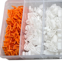 Fixation en plastique mixte pour carrosserie automobile, ensemble de clips de fixation pour pare-chocs, garniture de porte, rivet, pour voiture