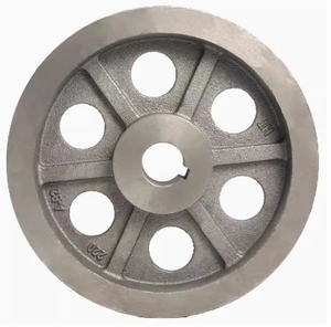 ล้อมอเตอร์แบบกลวงสองร่องชนิด B เส้นผ่านศูนย์กลางภายนอก150มม. เหล็กหล่อ - Product Image 2