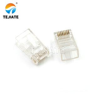 <span class=keywords><strong>8P8C</strong></span> Modular cắm cho CAT5E & Cat6 mạng cat5e/6 tinh thể <span class=keywords><strong>RJ45</strong></span> Giao diện mạng ổ cắm đồng liên hệ với PC nhà ở kết nối - Product Image 4
