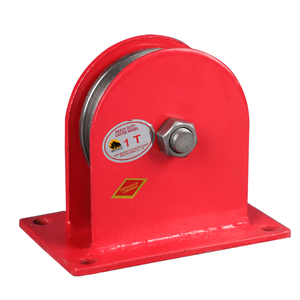 Tel halat sapanlar için tek ve çift kasnak kaldırma kasnağı blok - Product Image 6