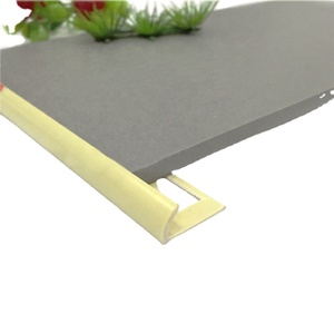 Profilé de <span class=keywords><strong>carrelage</strong></span> en PVC à coins arrondis, de bonne qualité, en plastique, pour les coins extérieurs, pour la décoration des bords de marbre - Product Image 1