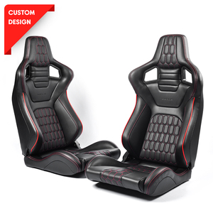 Choix parfait OEM Euro 621 sièges de voiture modifiés en cuir PU et daim de course pour une sensation de luxe et une durabilité accrue - Product Image 1