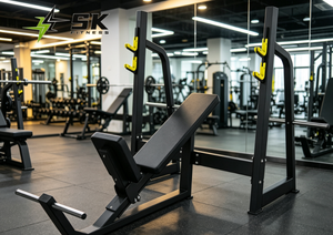Presse à pectoraux inclinée SK Commercial pour l'entraînement en force, équipement de gym de haute qualité, banc de <span class=keywords><strong>fitness</strong></span> durable - Product Image 4