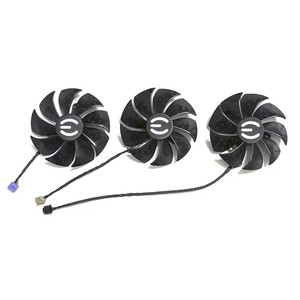 Nuevo ventilador de tarjeta de vídeo PLD09220S12H de 87MM para <span class=keywords><strong>EVGA</strong></span> GeForce RTX <span class=keywords><strong>3070</strong></span> 3080 3090 3080Ti FTW3 ventilador de tarjeta gráfica ULTRA GAMING - Product Image 4