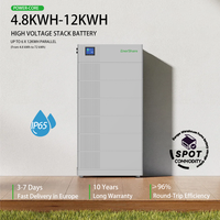 Système de stockage de batteries au lithium LifePO4 modulaire empilable haute tension Enershare EU Stock, 20 kWh, 30 kWh, 50 kWh