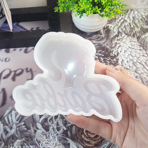 YS Aroma yeso colgante moldes de silicona parafina tableta coche ornamento yeso moldes <span class=keywords><strong>armario</strong></span> cera perfumada hoja molde - Product Image 4