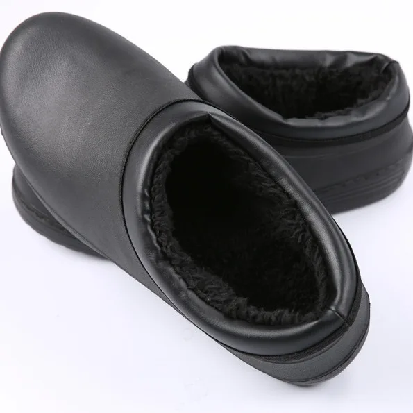 Black Comfortable Wholesale Fashionable Unisex Work Clogs Safety Shoes Functional Shoes Fleece Surgery Shoes