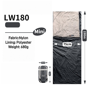 Saco de Dormir Ultraligero para Viajes, de Nailon Resistente a la Suciedad, para Adultos, Mini, para Senderismo y <span class=keywords><strong>Camping</strong></span>, Primavera, Verano, Otoño - Product Image 4