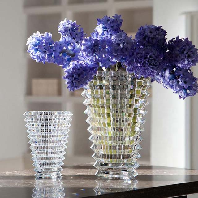Украшение для свадебного стола высокого качества с украшением в виде прозрачной цвет в богемном стиле круглой формы с украшением в виде кристаллов высокие стеклянные вазы для цветов производит