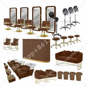 Set di <span class=keywords><strong>Arredamento</strong></span> Classico <span class=keywords><strong>per</strong></span> Parrucchieri, Attrezzatura Completa <span class=keywords><strong>per</strong></span> Salone ZY-TZ006 - Product Image 1