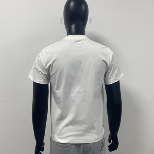 T-Shirt Oversize in Puro Cotone Pesante con Stampa DTG, Abbigliamento Streetwear Personalizzato con Logo, Maglietta Corta per <span class=keywords><strong>Uomo</strong></span> - Product Image 6