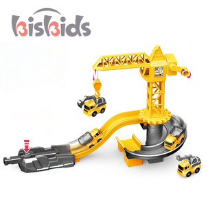 Jouet de <span class=keywords><strong>voiture</strong></span> en alliage d'ingénierie, ensemble de parking avec pneus déformables, jouets de <span class=keywords><strong>voiture</strong></span> avec commande manuelle de glisse, jouets <span class=keywords><strong>pour</strong></span> enfants - Product Image 2