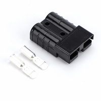 Connecteur de charge de batterie gris à courant élevé 50A 600V connecteur de prise à 2 broches pour chargeur DC-DC et câblage DC-DC
