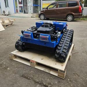 เครื่องตัดหญ้าอัจฉริยะรุ่นใหม่ 190 ซีซี สำหรับอุตสาหกรรม แบบ DIY พร้อมรีโมทสตาร์ท และระบบขับเคลื่อนด้วยตัวเองแบบ Zero-Turn เครื่องยนต์ 4 จังหวะ รุ่น JY-550J Sel - Product Image 4