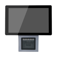 Système de point de vente LICON 10 pouces avec écran tactile, lecteur de codes-barres 1D/2D, WiFi, Windows 10, 32 Go/128 Go, garantie 1 an