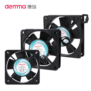 พัดลมระบายความร้อนแบบแกน AC ขนาด 120x120x38 มม. 110/220/380V 142.8-171 ลบ.ม./ชม. 2500-2850 รอบต่อนาที แบบลูกปืน/แบริ่ง สำหรับตู้ควบคุมอุตสาหกรรม - Product Image 1