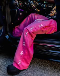 <span class=keywords><strong>Pantalon</strong></span> de survêtement vintage surdimensionné pour homme en coton 100% lourd, délavé au soleil, lavé à l'acide, <span class=keywords><strong>pantalon</strong></span> de survêtement ample pour homme avec strass - Product Image 2