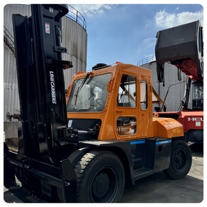 Japan Vigoshop Surplus TCM FD100 <b>Diesel</b> Forklift with Solid Tire Robust Chassis for Heavy Cargo and <b>Container</b> Lifting - Product Image 2