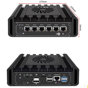 Mini PC Proxy Sin Ventilador, 4xI226 Lan, 6305U, 8GB DDR4, SSD+HDD, PfSense/OPNsense, <span class=keywords><strong>Firewall</strong></span>, Bajo Consumo, Nuevo, Garantía de 3 Años - Product Image 6