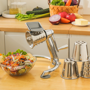 Rotary Drum Grater with 5 Stainless Steel Blades <strong>Salad</strong> <strong>Master</strong> - Product Image 6