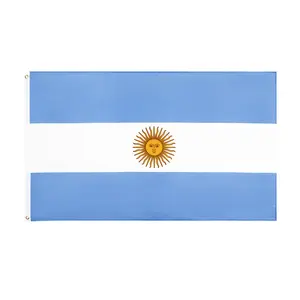 Bandera Nacional impresa 100% poliéster, 3x5 pies, para todos los países, Banderas del mundo, venta al por mayor