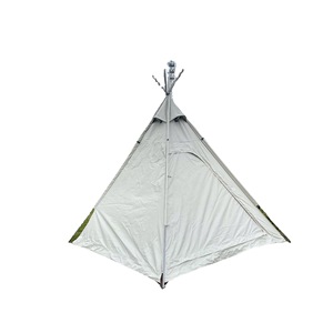 Pyramid Tent 200X200 Single Layer White UV Protection Waterproof Outdoor Camping Tent - Product Image 5