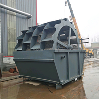 Équipement intégré de nettoyage du sable, machine de lavage du sable directement de l'usine, pour travaux de construction